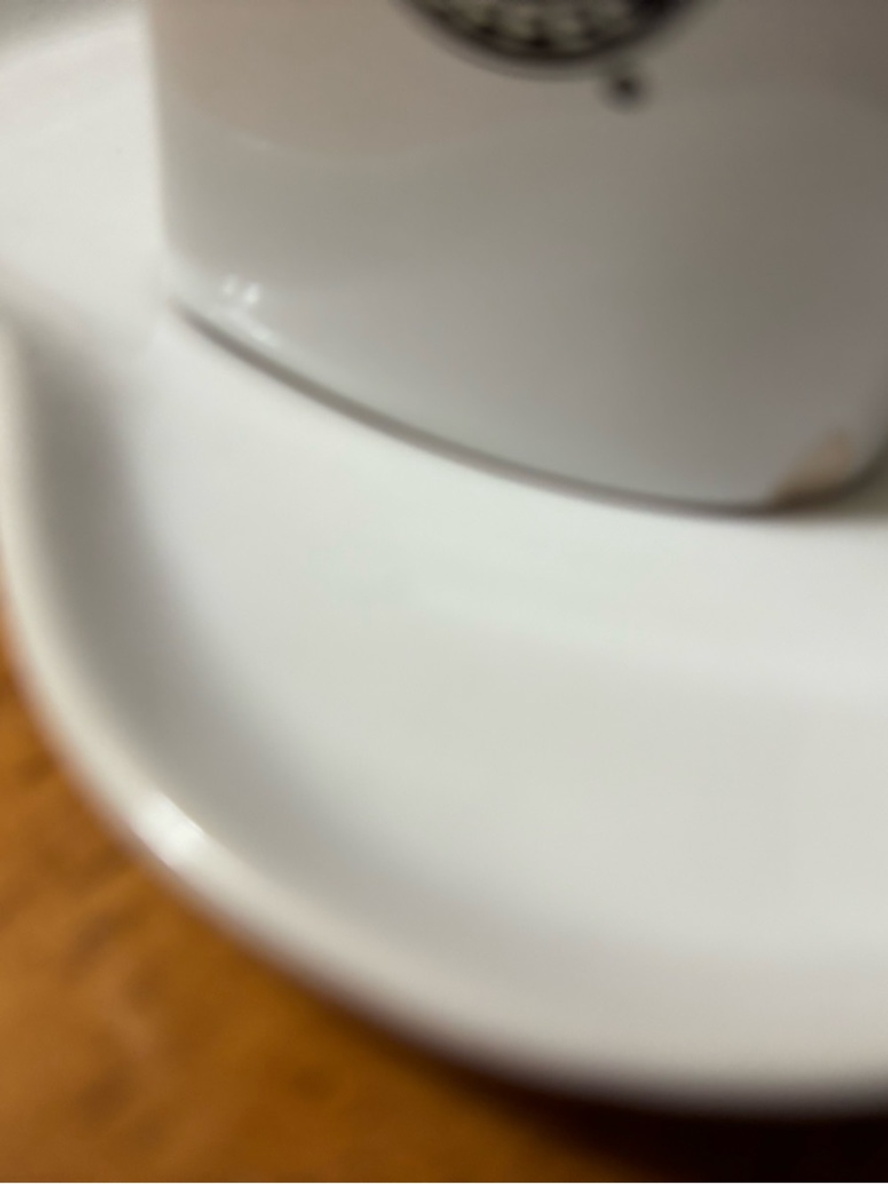 Starbucks White Mini Ceramic Espresso Cup & Saucer Set (Two) - Picture 4 of 4